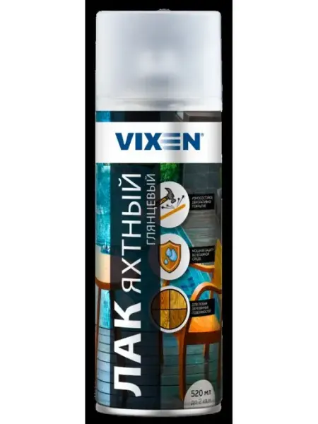 VIXEN Лак яхтный глянцевый 520 мл VX24002
