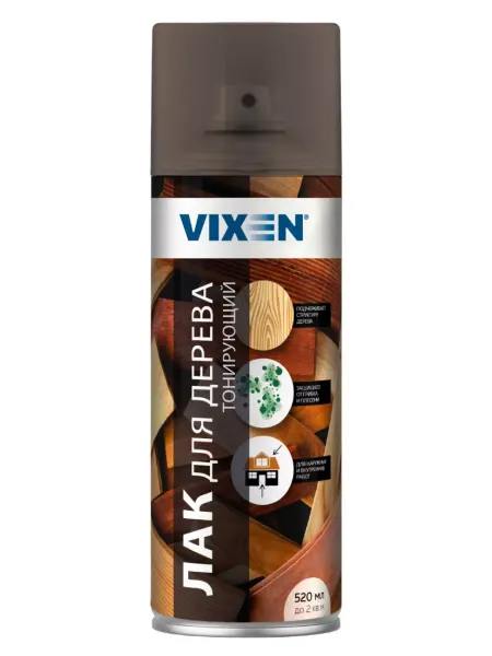 VIXEN Лак для дерева тонирующий Дуб VX91074