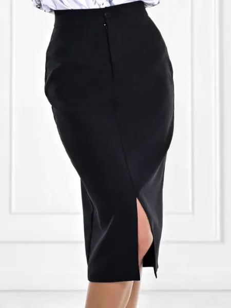 WELS SHOP Юбка карандаш с разрезом