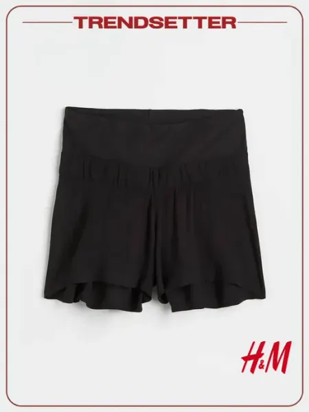 H&M Шорты для беременных на резинке короткие