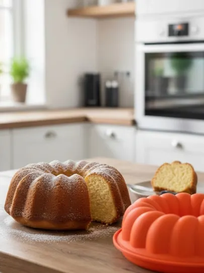 Форма для выпечки, силиконовая форма, форма цветок, для пирога, кухонный аксессуар