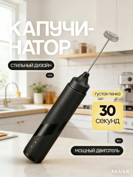 Xiaomi Капучинатор электрический для молока и кофе