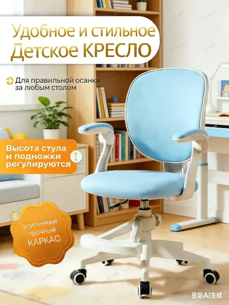 Xiaomi Детское кресло компьютерное для школьника мягкое