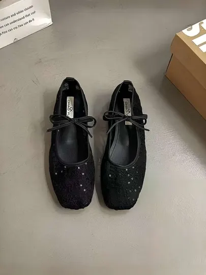Балетки, балетки, сетчатые балетки в стиле Zara для весны и лета