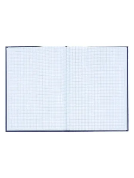 ZawieT Практичная книга учета с клеткой в синем цвете