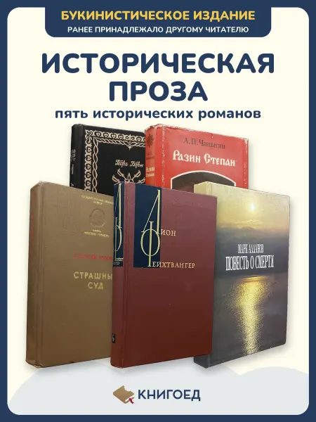 Книгоед Исторические романы Борн Чапыгин Югов Фейхтвангер Алданов