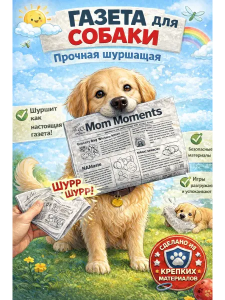 Zoo&You Игрушка для собак Газета