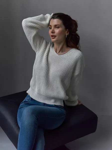 Evi.shop Свитер вязаный