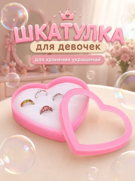 Сималенд Шкатулка для украшений детская