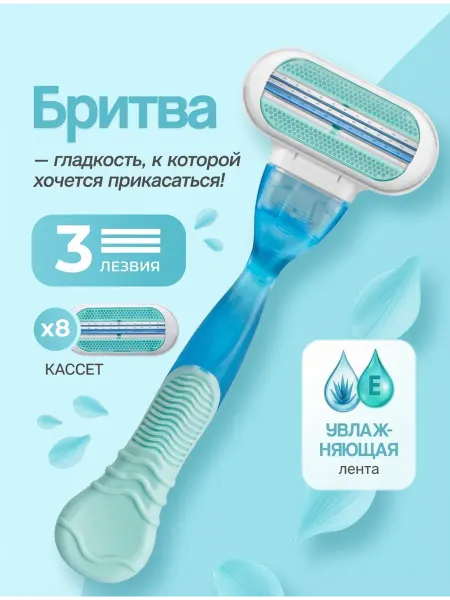 Бритва с кассетами