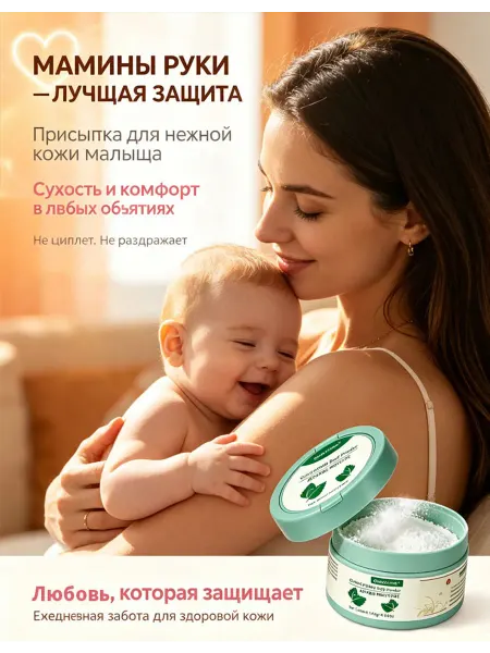 Присыпка детская для новорожденных 140 гр