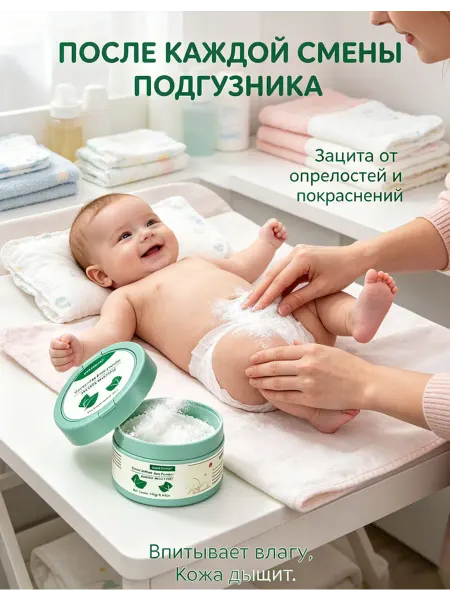 Присыпка детская для новорожденных 140 гр