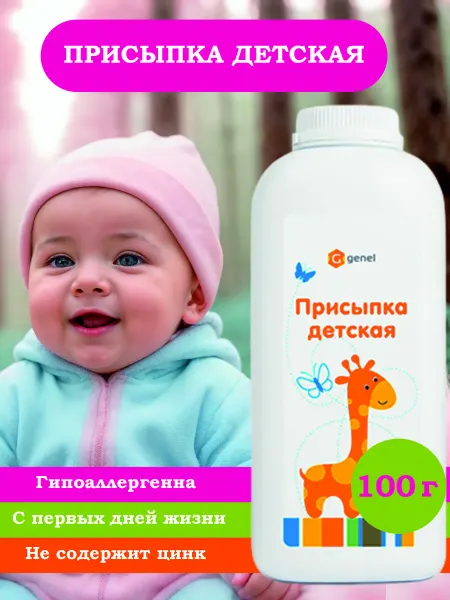 Genel Присыпка детская для новорожденных 100 г 1 шт