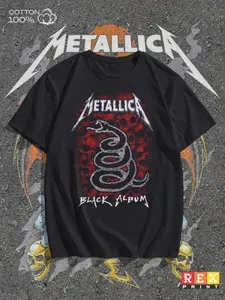 Футболка с принтом Metallica