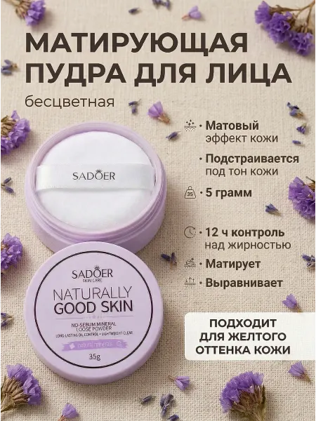 Пудра для лица