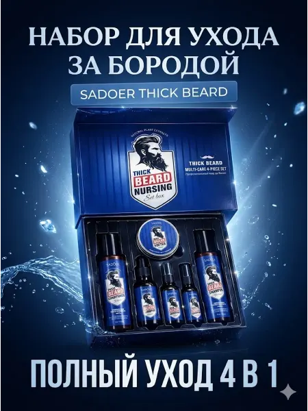 Подарочный набор для ухода за бородой