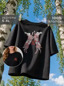 Футболка MixFix с принтом