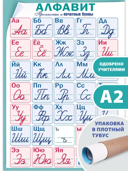 Галерея дизайна Плакат алфавит для начальной школы печатные прописные буквы
