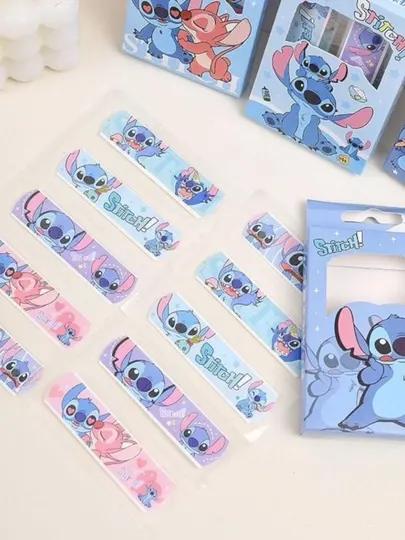 Детский пластырь Stitch, 10 штук