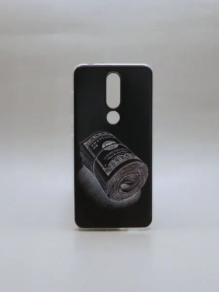 Nokia чехол черный с деньгами