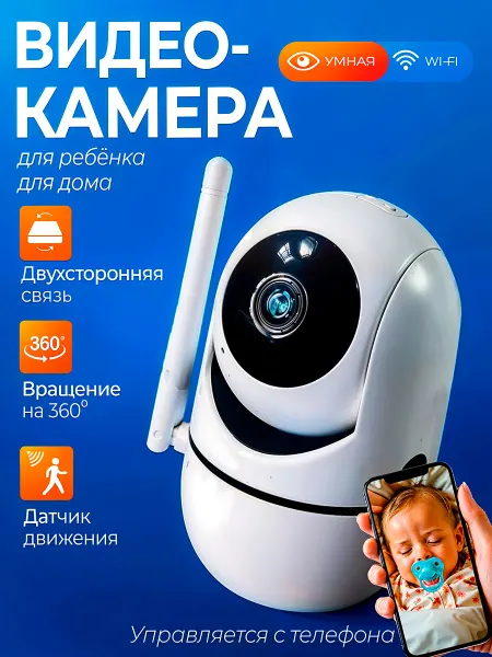 Видеоняня для дома wi-fi