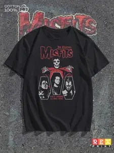 Футболка с принтом Misfits