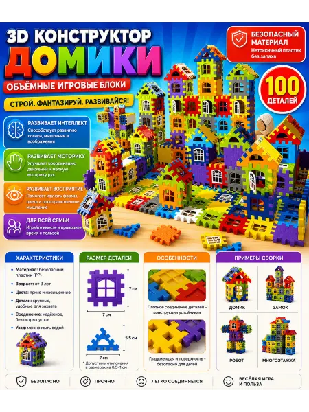 Конструктор домики