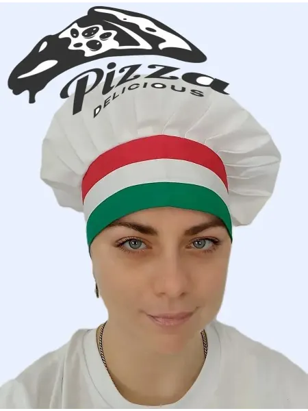 Колпак поварской на завязках