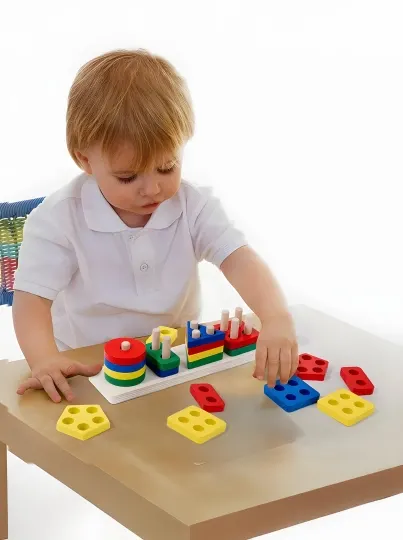 Деревянные развивающие игрушки