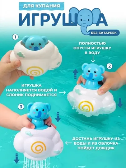 Детская игрушка для купания в ванной
