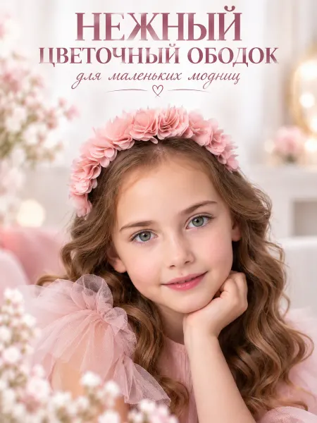 ViPoNa Ободок для волос детский
