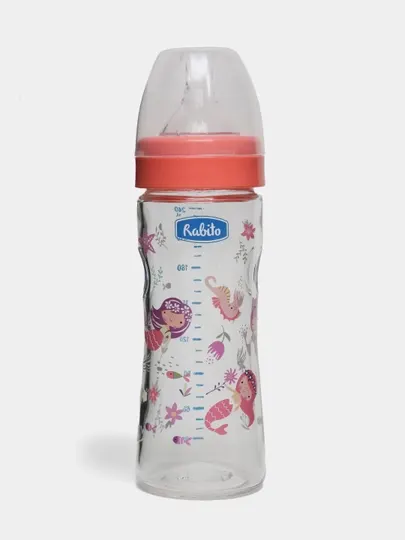 Детская бутылочка с соской CHICCO 240 мл