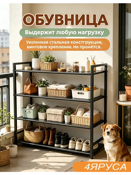 Шкаф для обуви металлический