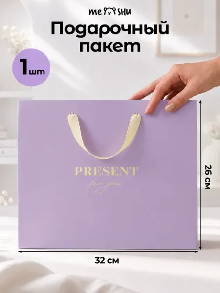 MESHU Пакет подарочный 1 штука