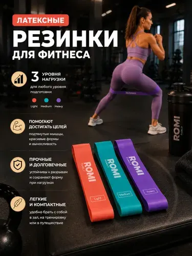 Резинки для фитнеса