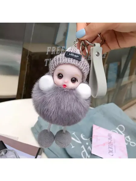 Маля Брелок кукла мягкая игрушка антистресс на сумку и рюкзак