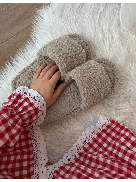 Тапочки домашние открытые