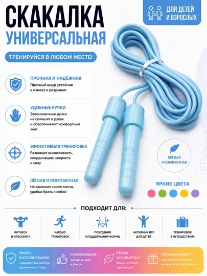 Универсальная скакалка 109