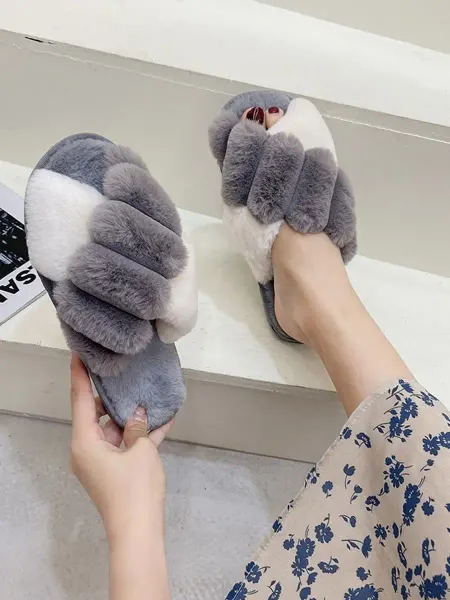 Victoria Ss. Тапочки меховые