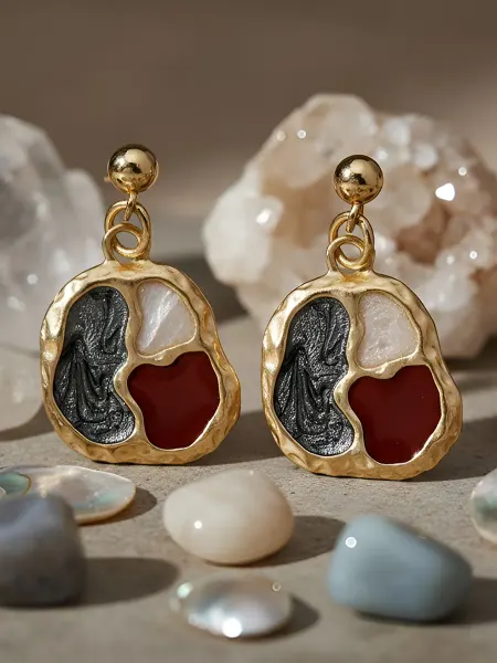 KODALIFE Серьги женские бижутерия золото