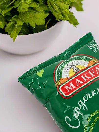 Макароны сердечки Makfa, 400 г