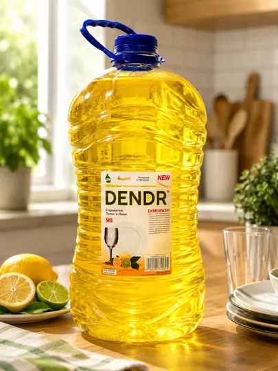 Гель для посуды DENDR, 5 кг