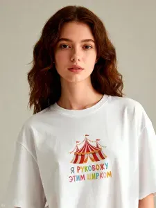 Футболка STIGMA С принтом