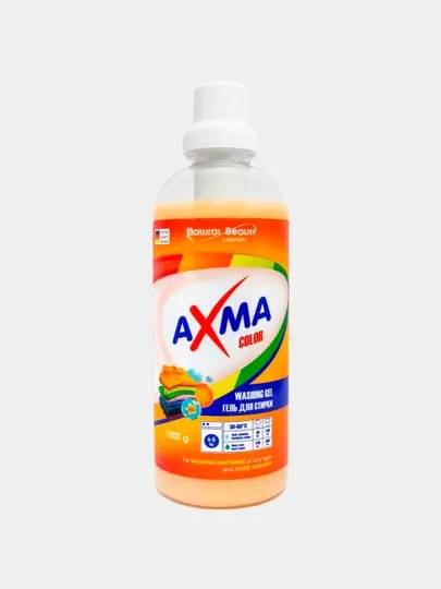 Гель для стирки AXMA для цветного белья, 1 кг