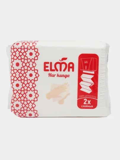 Салфетки для диспенсера Elma, 200 шт