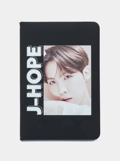 Блокнот недатированный BTS, черный