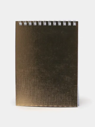 Блокнот на гребне METALLIC, 40 л