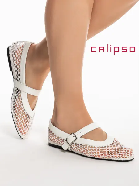 Calipso Балетки в сетку женские