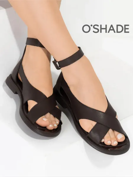 O`SHADE Босоножки коричневые женские