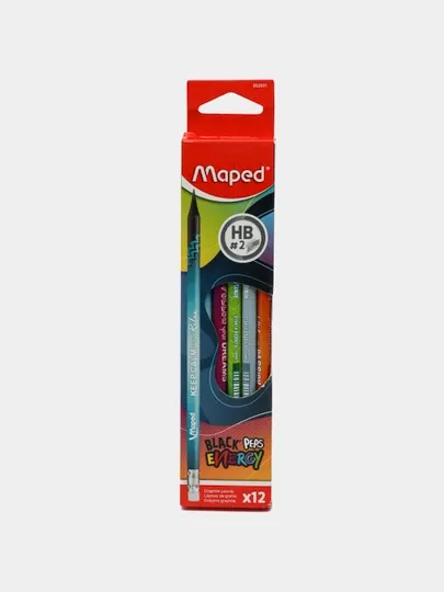 Карандаши Maped 852001, 3 штук